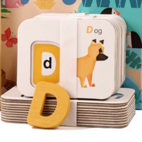 Montessori Animal Matching With Alphabet Puzzles - Picture 2 of 6